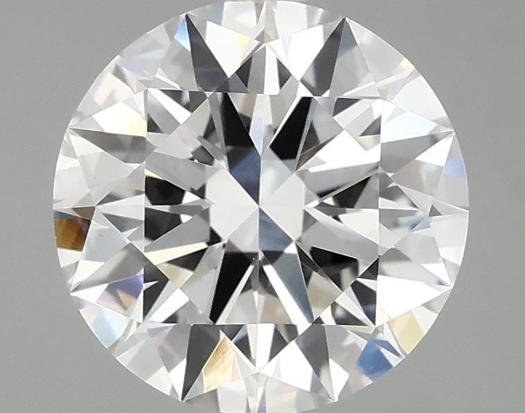 2.54 Carat Round Shaped Ideal Cut VVS2 IGI Certified Lab Grown Diamond