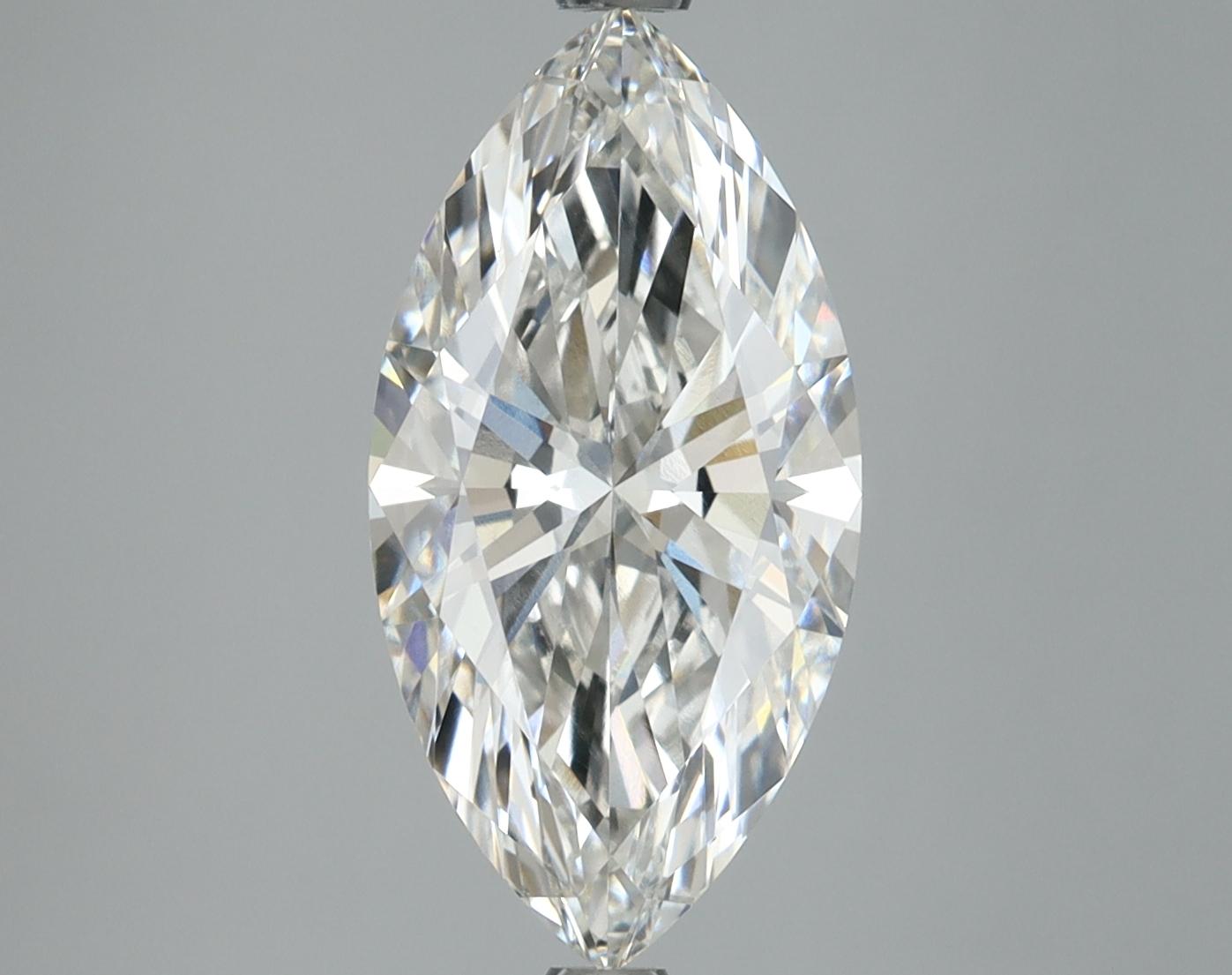 3.03 Carat Marquise Shaped Ideal Cut VS1 IGI Certified Lab Grown Diamond