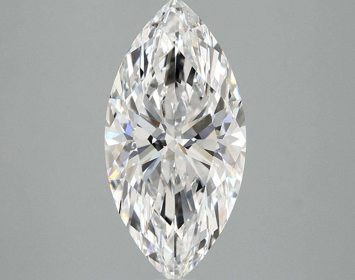 3.03 Carat Marquise Shaped Ideal Cut VS1 IGI Certified Lab Grown Diamond
