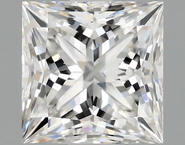 1.55 Carat Princess Shaped Ideal Cut VS2 IGI Certified Lab Grown Diamond