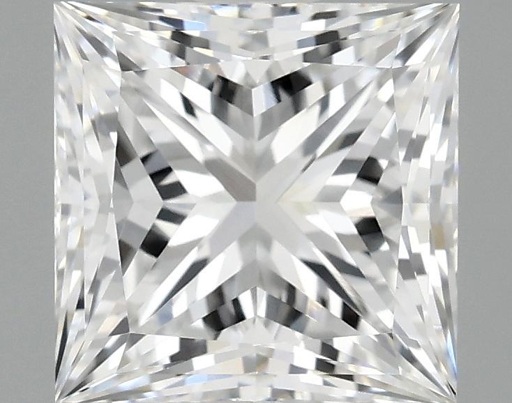 1.81 Carat Princess Shaped Ideal Cut VVS2 IGI Certified Lab Grown Diamond