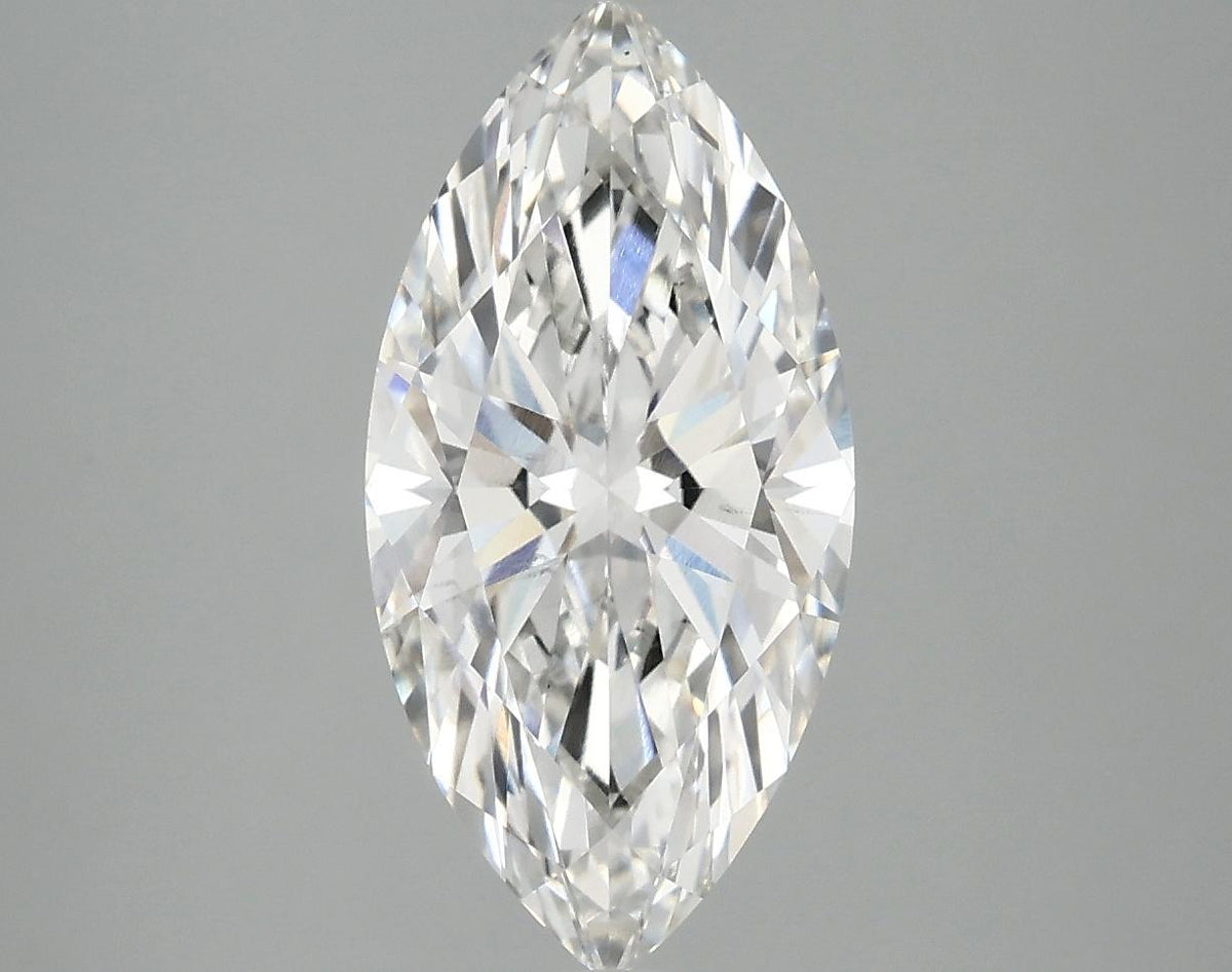 2.52 Carat Marquise Shaped Ideal Cut VS2 IGI Certified Lab Grown Diamond