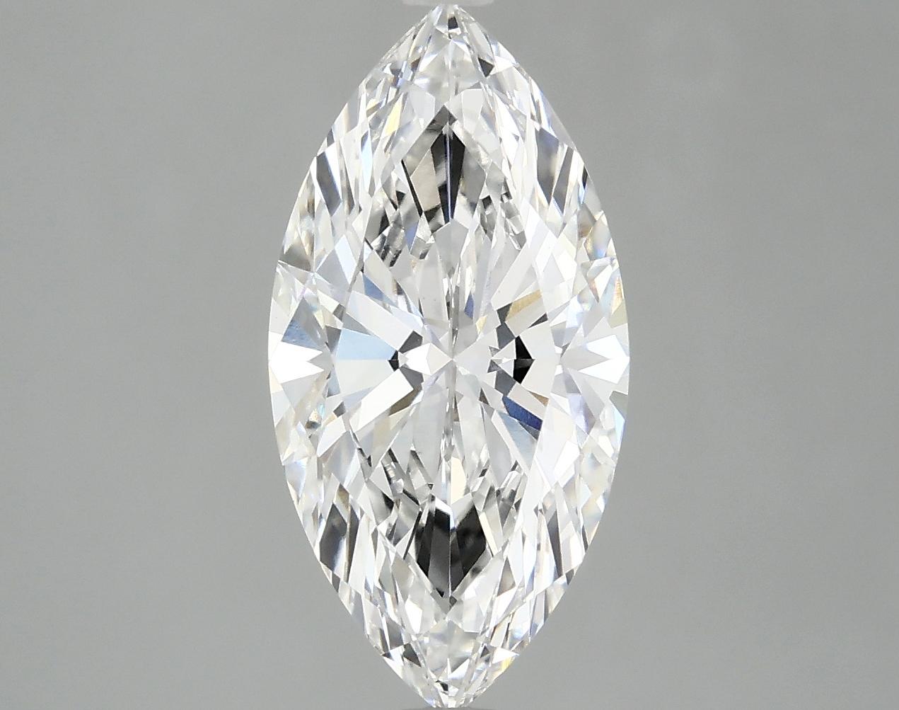 3.05 Carat Marquise Shaped Ideal Cut VS1 IGI Certified Lab Grown Diamond