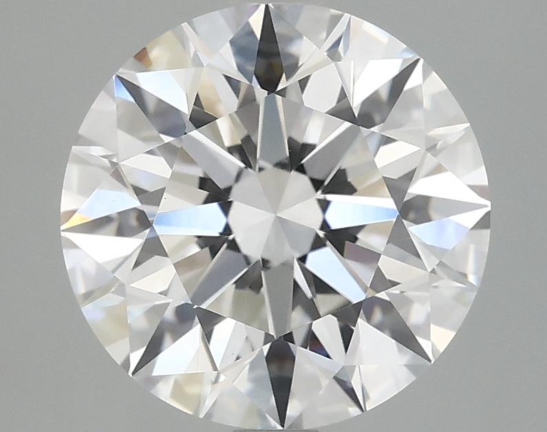 3.09 Carat Round Shaped Ideal Cut VVS2 IGI Certified Lab Grown Diamond