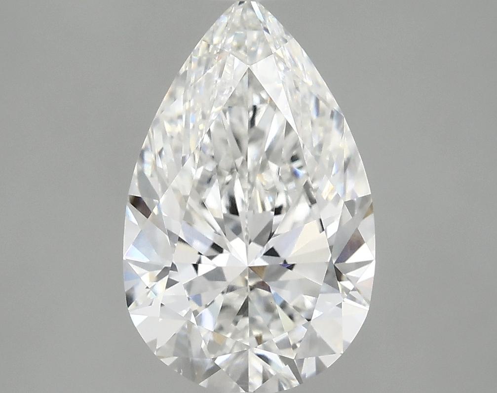 2.55 Carat Pear Shaped Ideal Cut VS1 IGI Certified Lab Grown Diamond