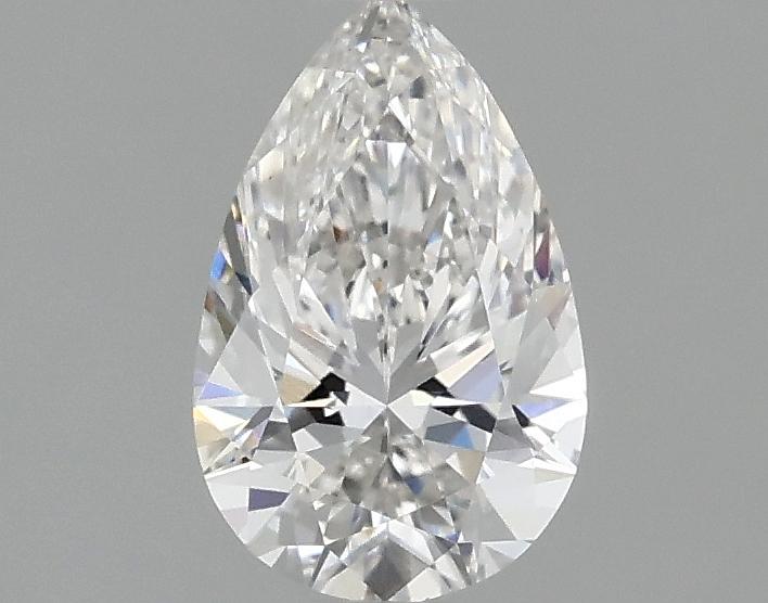 0.98 Carat Pear Shaped Ideal Cut VVS2 IGI Certified Lab Grown Diamond
