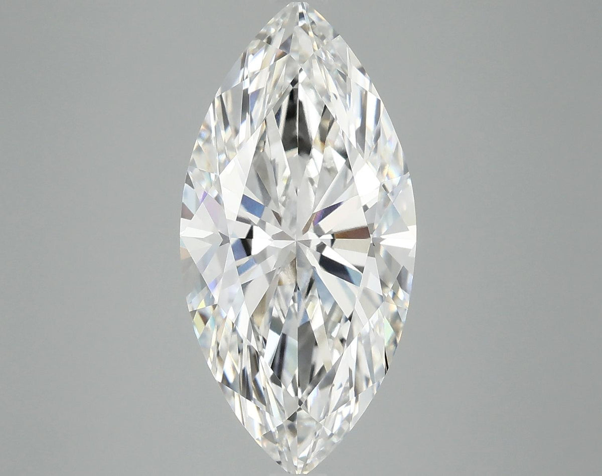 4.78 Carat Marquise Shaped Ideal Cut VVS2 IGI Certified Lab Grown Diamond