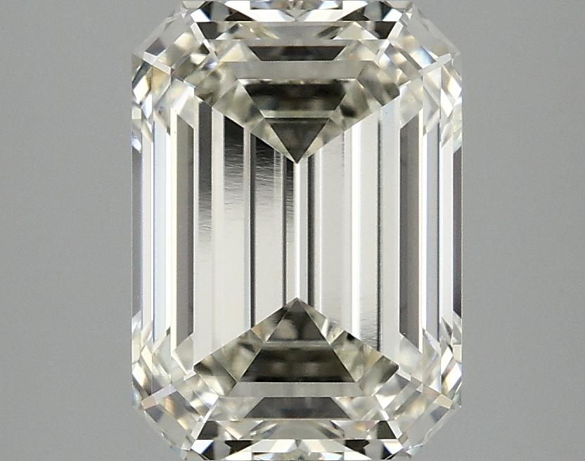 3.07 Carat Emerald Shaped Excellent Cut VVS2 IGI Certified Lab Grown Diamond