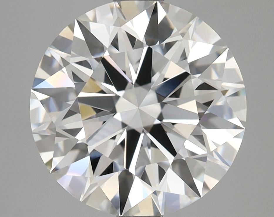 3.95 Carat Round Shaped Ideal Cut VVS2 IGI Certified Lab Grown Diamond