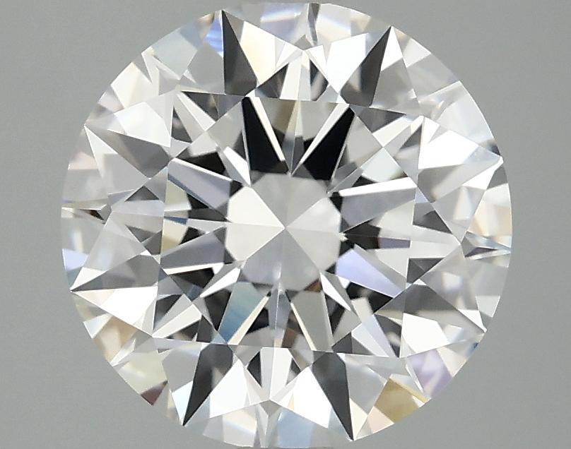3.06 Carat Round Shaped Ideal Cut VVS2 IGI Certified Lab Grown Diamond
