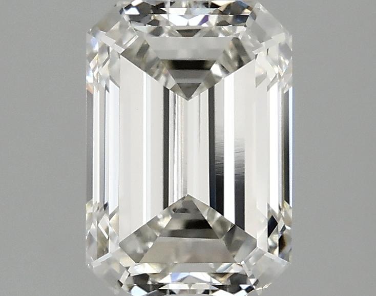 2.03 Carat Emerald Shaped Ideal Cut VVS2 IGI Certified Lab Grown Diamond