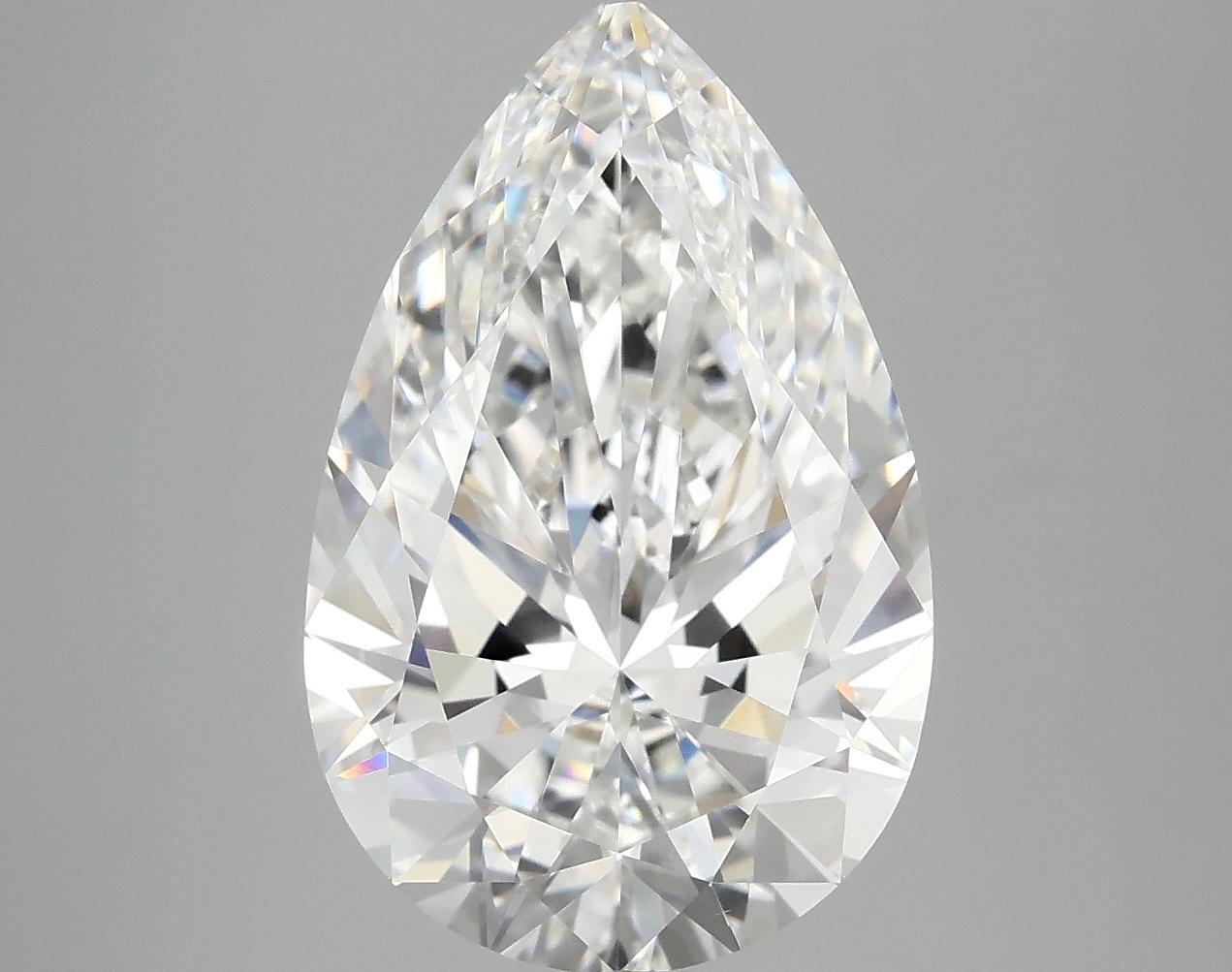5.05 Carat Pear Shaped Ideal Cut VS1 IGI Certified Lab Grown Diamond