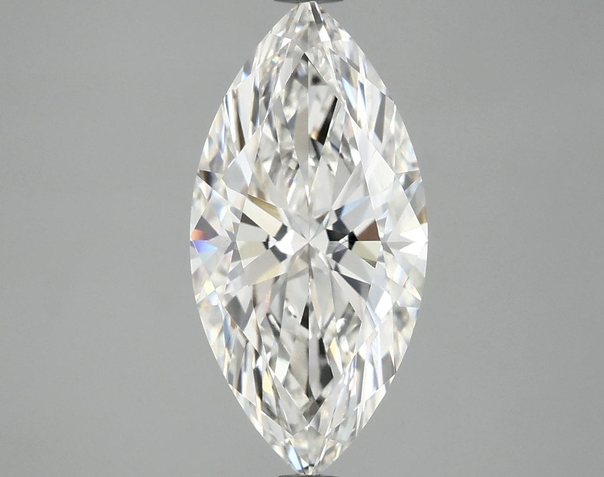 3.05 Carat Marquise Shaped Ideal Cut VVS2 IGI Certified Lab Grown Diamond