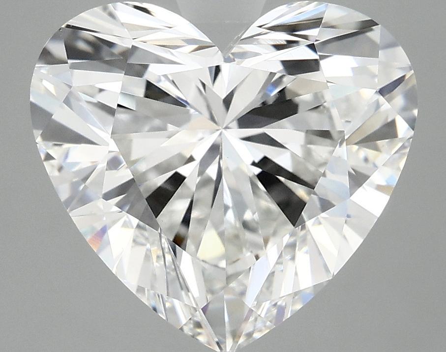 5.03 Carat Heart Shaped Ideal Cut VVS2 IGI Certified Lab Grown Diamond