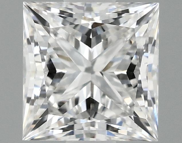 0.99 Carat Princess Shaped Ideal Cut VVS2 IGI Certified Lab Grown Diamond