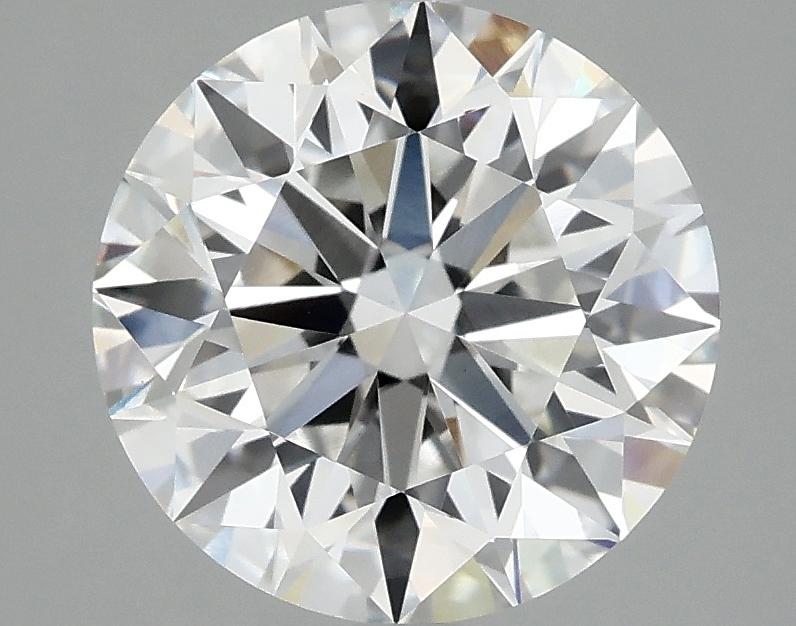 3.09 Carat Round Shaped Excellent Cut VVS2 IGI Certified Lab Grown Diamond