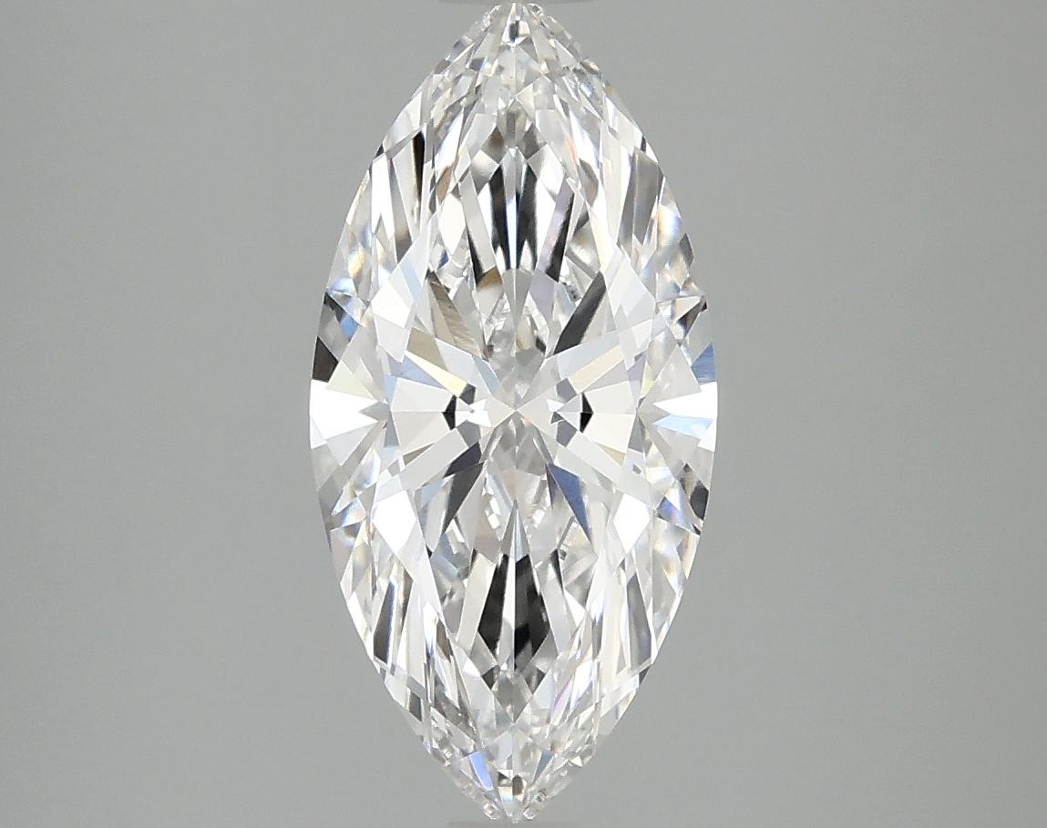 2.07 Carat Marquise Shaped Excellent Cut VVS2 IGI Certified Lab Grown Diamond