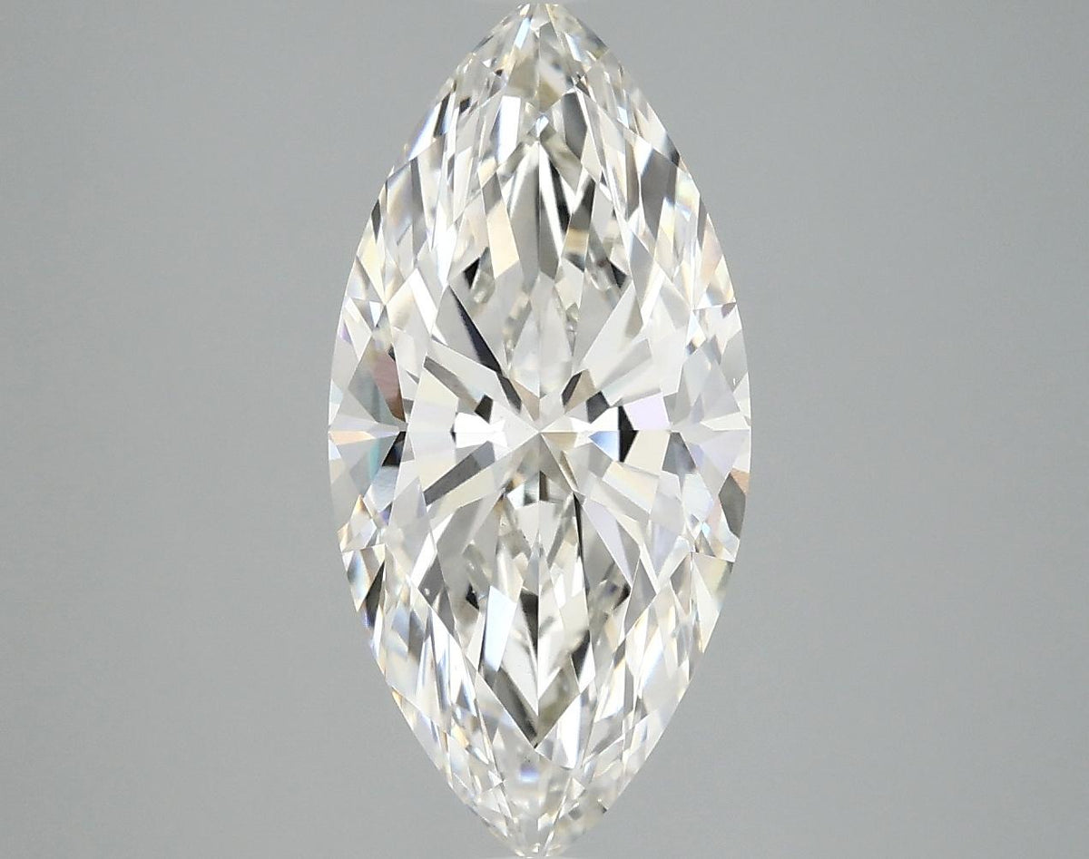 3.04 Carat Marquise Shaped Excellent Cut VS1 IGI Certified Lab Grown Diamond