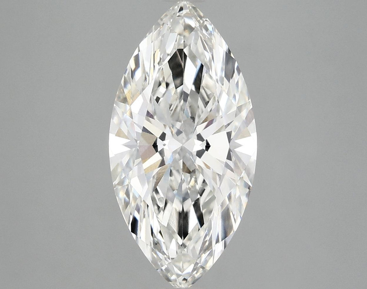 2.83 Carat Marquise Shaped Ideal Cut VVS2 IGI Certified Lab Grown Diamond