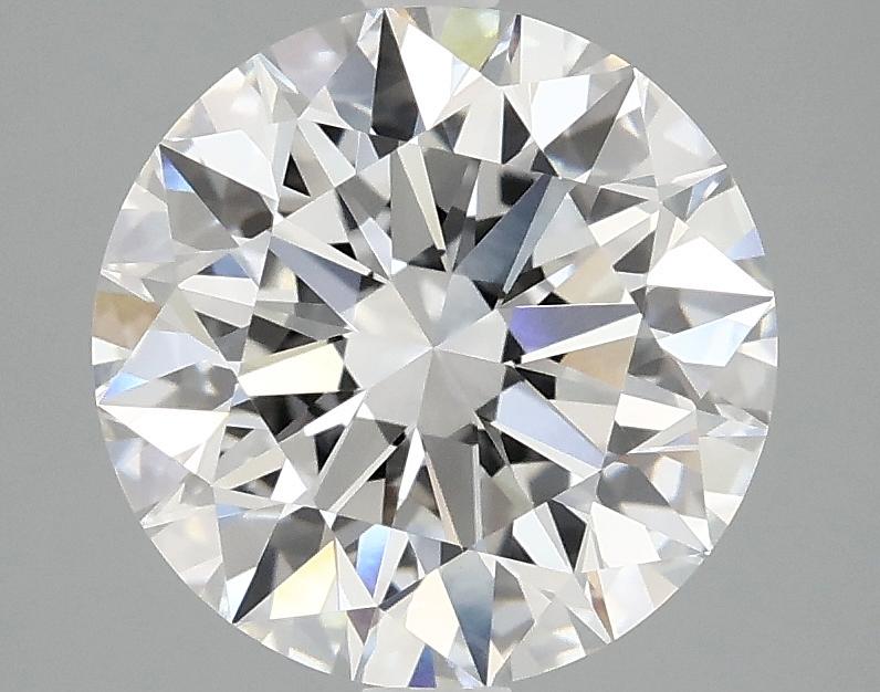 3.06 Carat Round Shaped Ideal Cut VVS2 IGI Certified Lab Grown Diamond