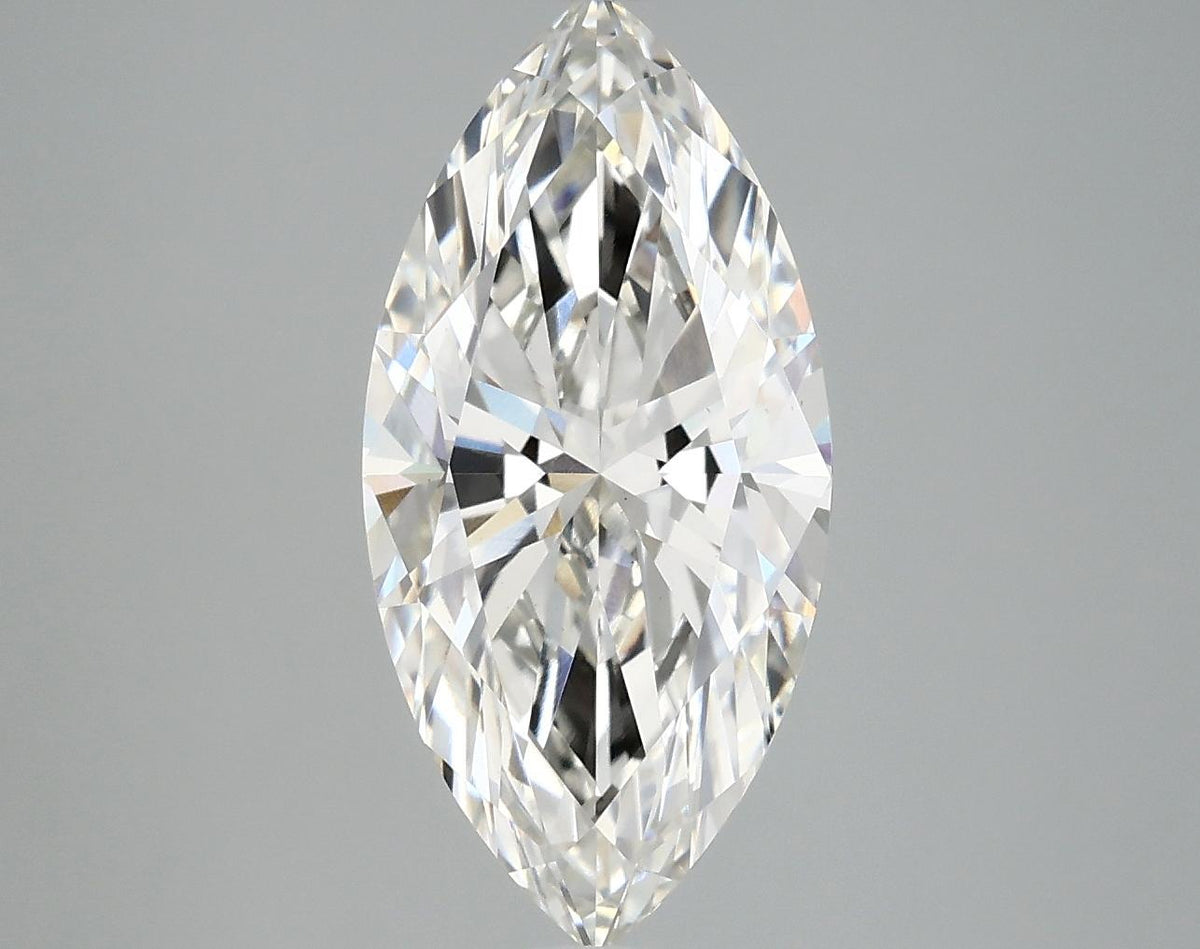 3.08 Carat Marquise Shaped Excellent Cut VS1 IGI Certified Lab Grown Diamond