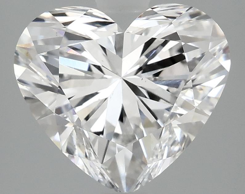 3.09 Carat Heart Shaped Ideal Cut VS2 IGI Certified Lab Grown Diamond