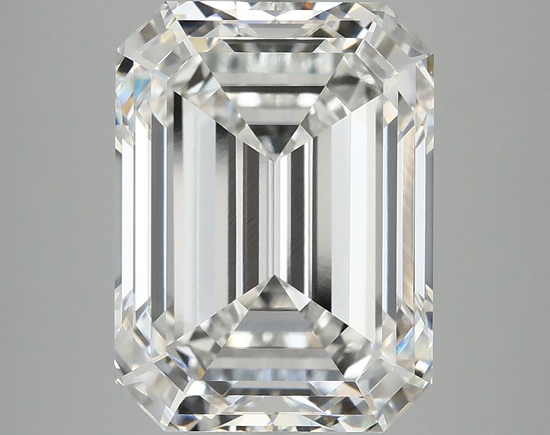 7.44 Carat Emerald Shaped Excellent Cut VVS2 IGI Certified Lab Grown Diamond