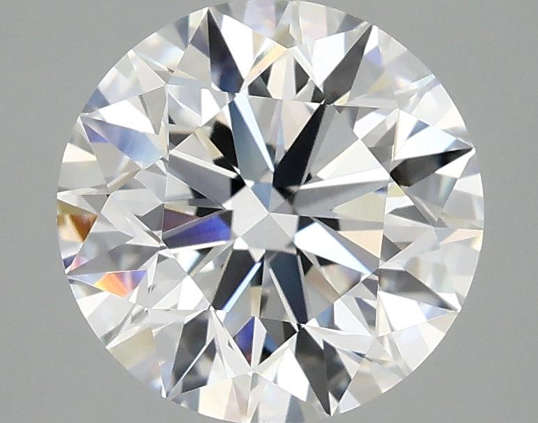 3.03 Carat Round Shaped Excellent Cut VVS2 IGI Certified Lab Grown Diamond