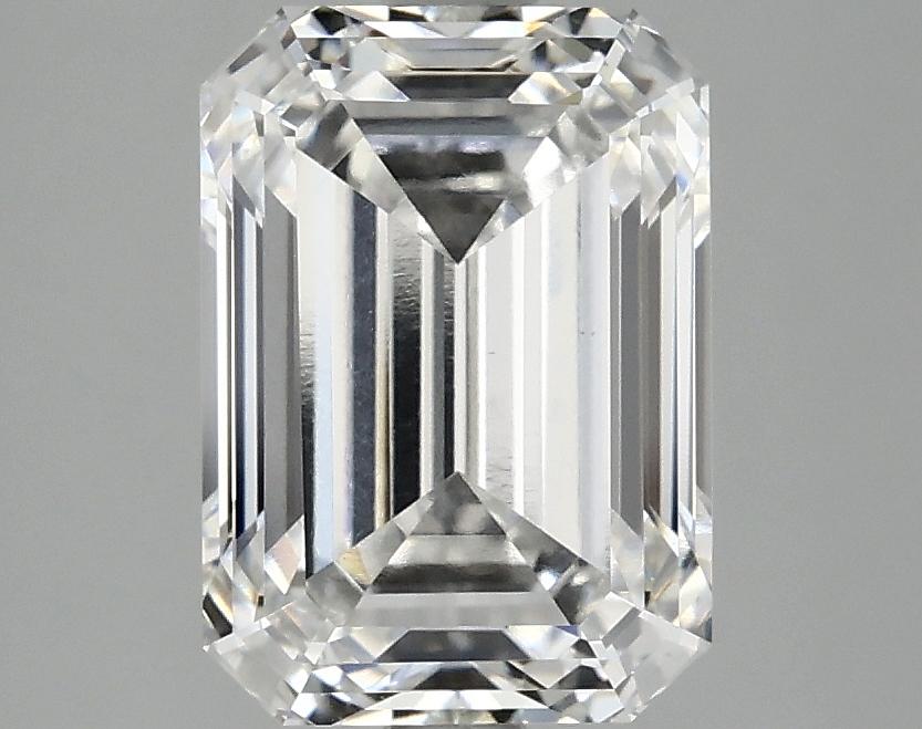 3.07 Carat Emerald Shaped Ideal Cut VVS2 IGI Certified Lab Grown Diamond