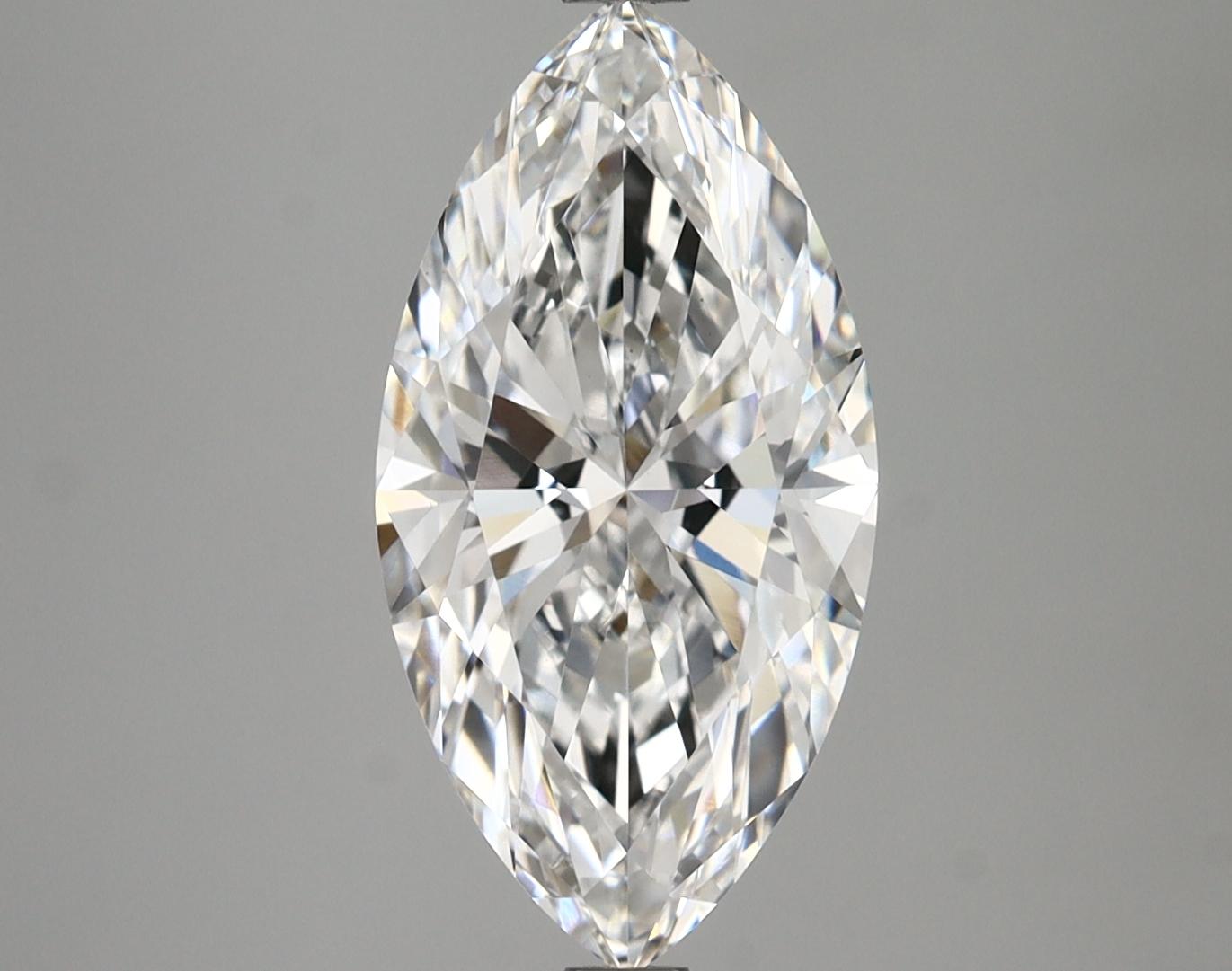 3.09 Carat Marquise Shaped Ideal Cut VS1 IGI Certified Lab Grown Diamond