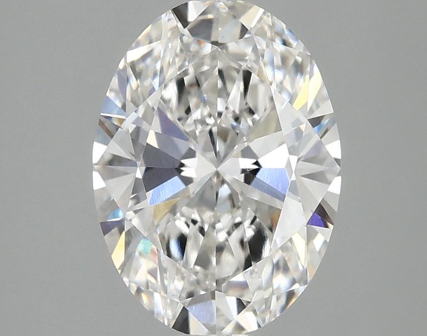2.05 Carat Oval Shaped Ideal Cut VVS2 IGI Certified Lab Grown Diamond