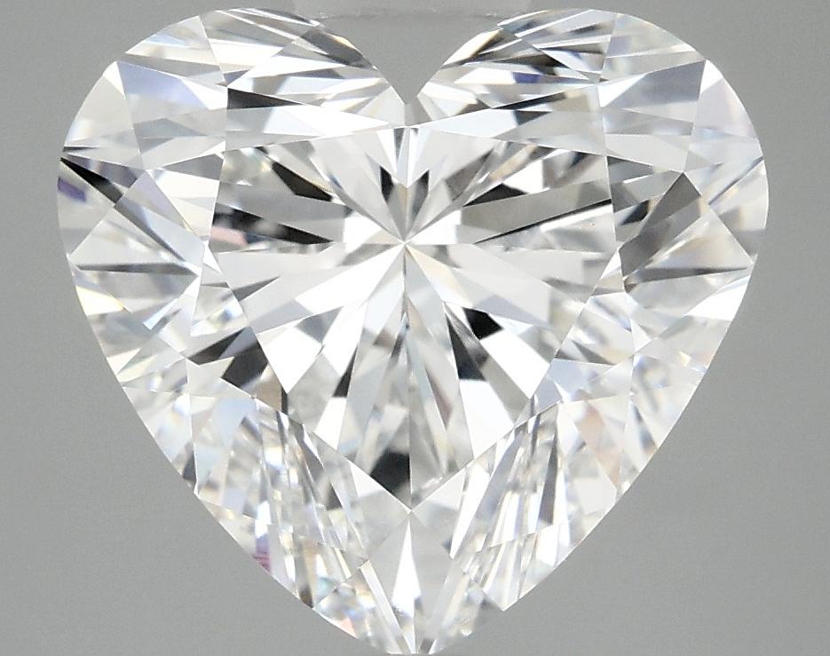 5.08 Carat Heart Shaped Ideal Cut VVS2 IGI Certified Lab Grown Diamond