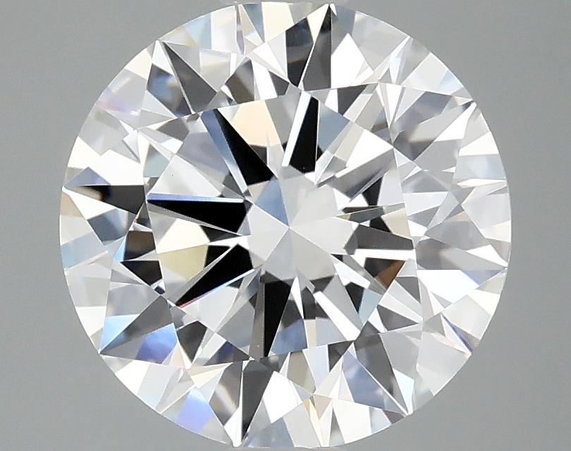 3.03 Carat Round Shaped Ideal Cut VVS2 IGI Certified Lab Grown Diamond