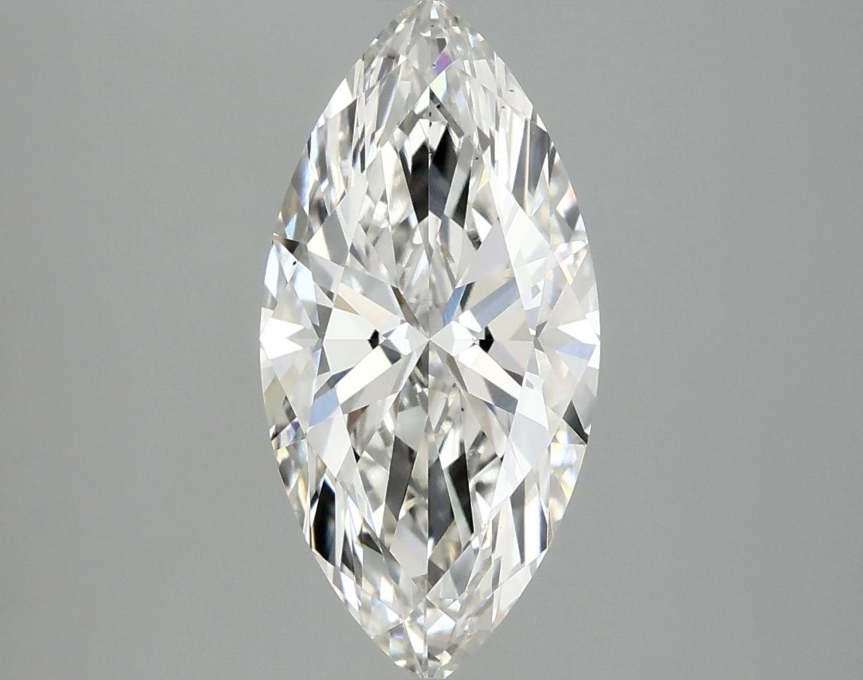 2.52 Carat Marquise Shaped Excellent Cut VS1 IGI Certified Lab Grown Diamond