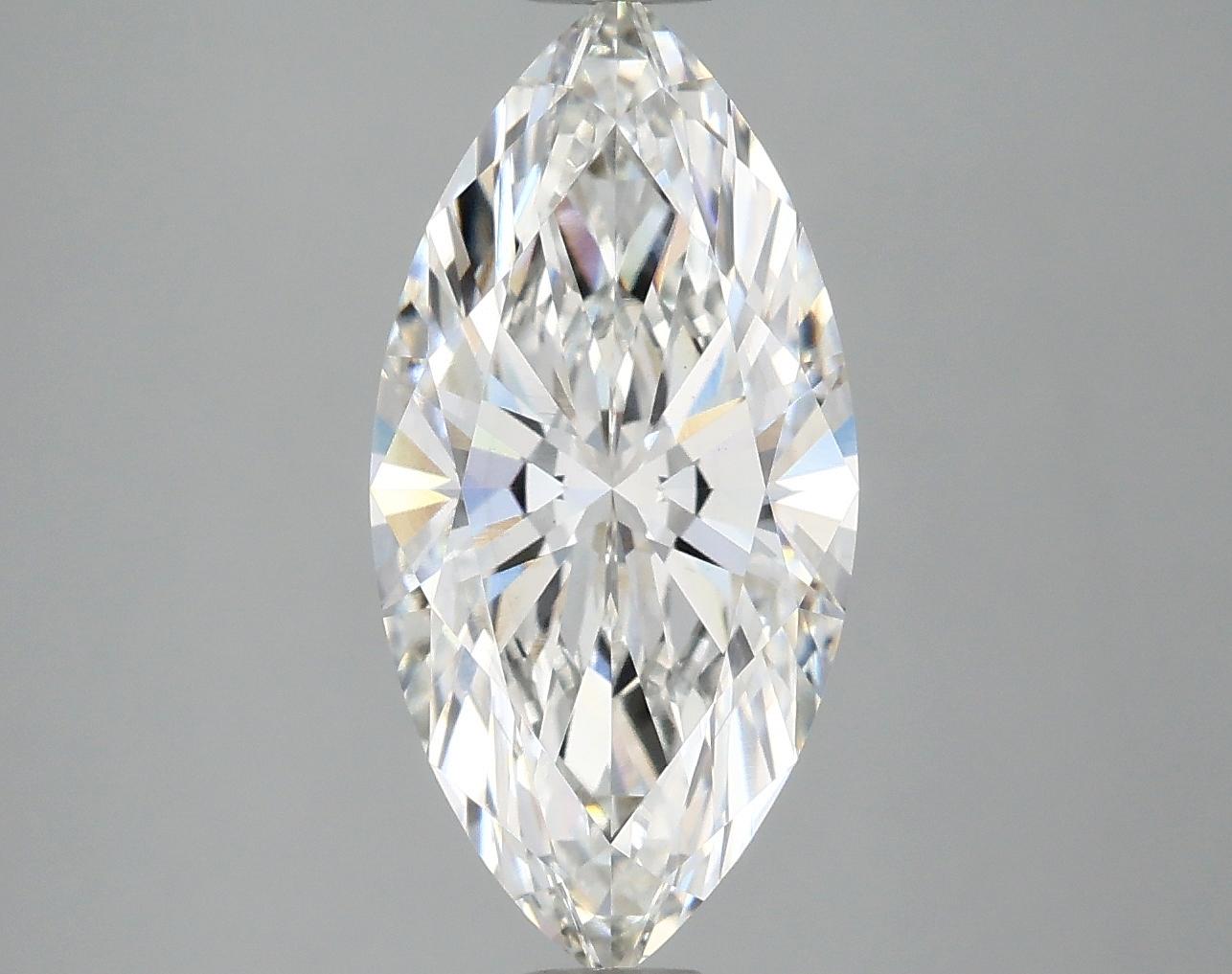 3.02 Carat Marquise Shaped Ideal Cut VS1 IGI Certified Lab Grown Diamond