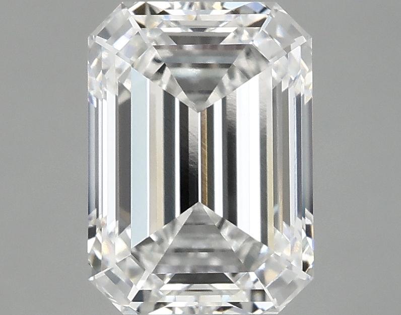 2.56 Carat Emerald Shaped Excellent Cut VVS2 IGI Certified Lab Grown Diamond