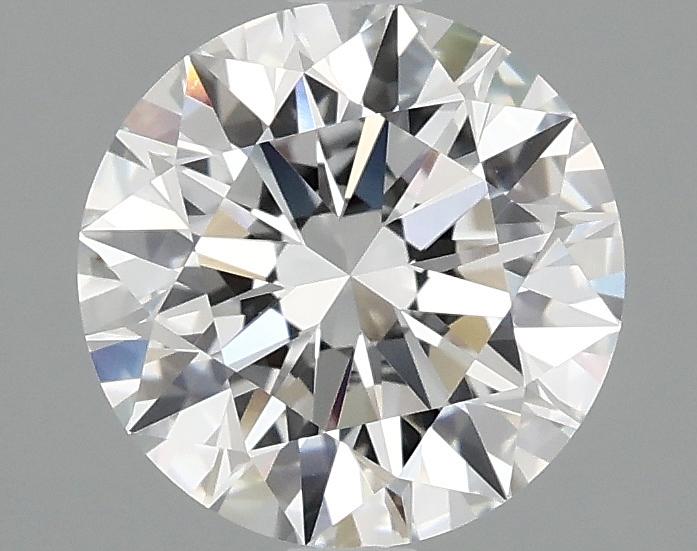 2.05 Carat Round Shaped Excellent Cut VVS2 IGI Certified Lab Grown Diamond