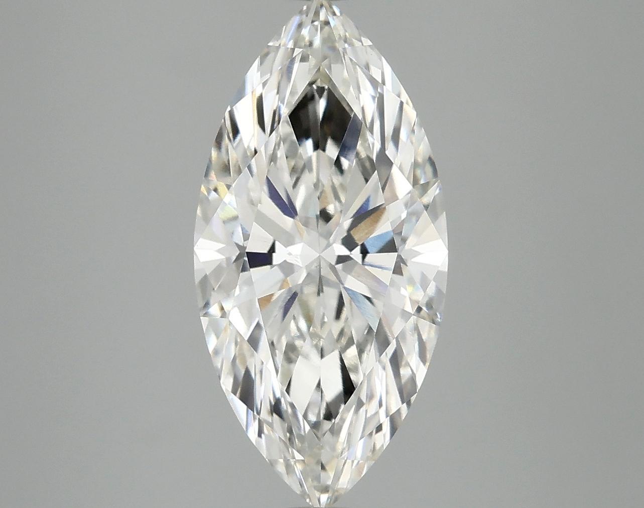 3.05 Carat Marquise Shaped Ideal Cut VS1 IGI Certified Lab Grown Diamond