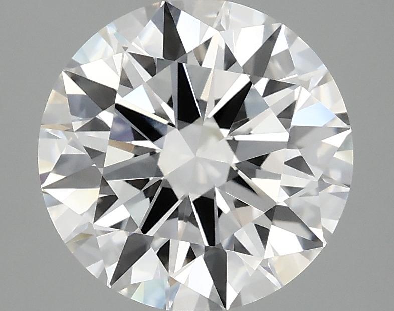 3.08 Carat Round Shaped Ideal Cut VVS2 IGI Certified Lab Grown Diamond