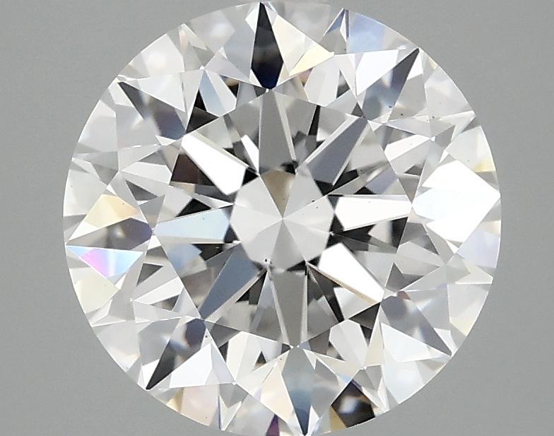 3.09 Carat Round Shaped Excellent Cut VS2 IGI Certified Lab Grown Diamond