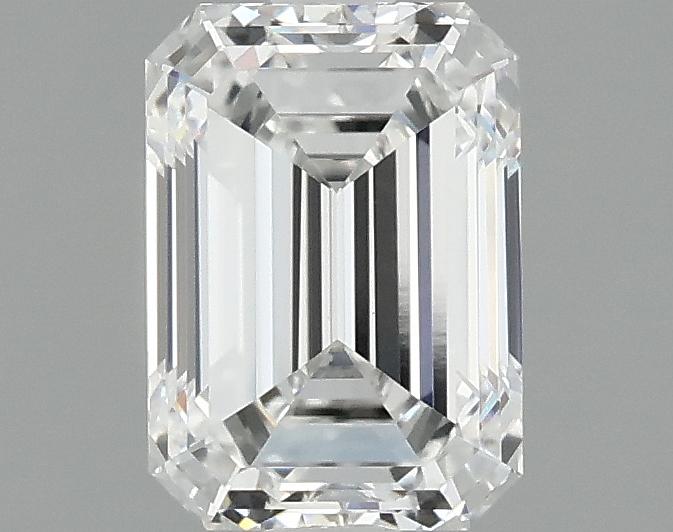 1.56 Carat Emerald Shaped Ideal Cut VVS2 IGI Certified Lab Grown Diamond
