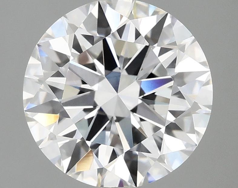 3.06 Carat Round Shaped Ideal Cut VVS2 IGI Certified Lab Grown Diamond