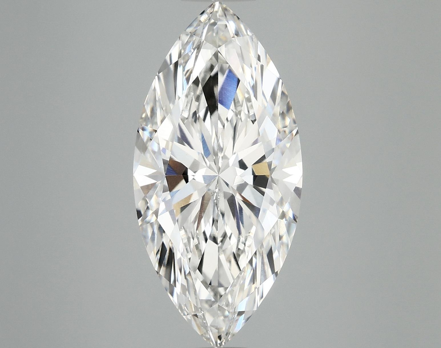 4.85 Carat Marquise Shaped Excellent Cut VS1 IGI Certified Lab Grown Diamond