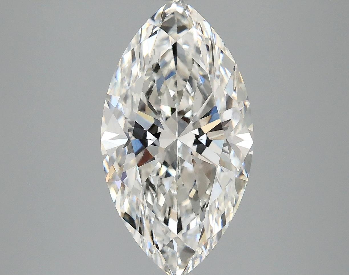 3.0 Carat Marquise Shaped Excellent Cut VVS2 IGI Certified Lab Grown Diamond