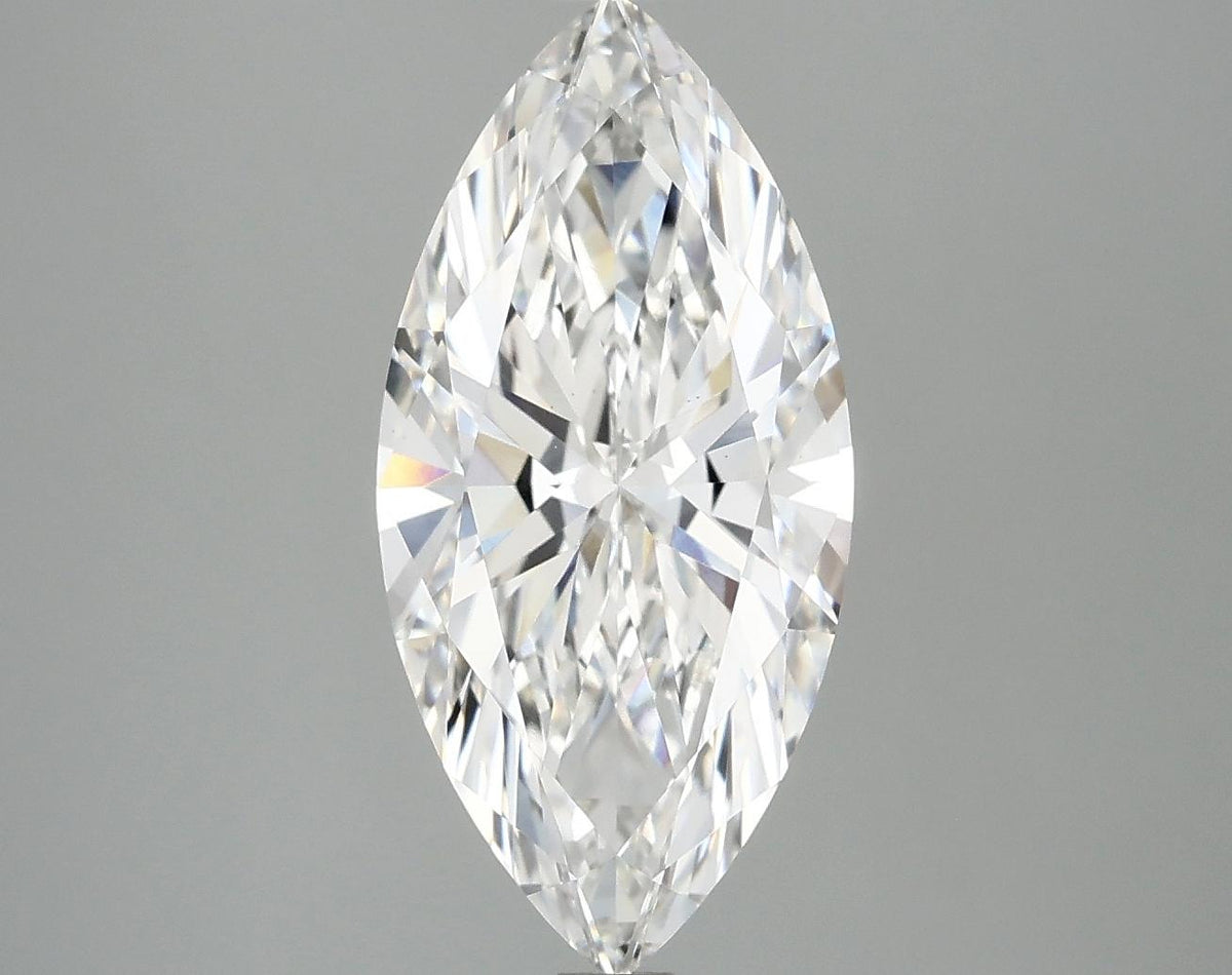 2.97 Carat Marquise Shaped Excellent Cut VS1 IGI Certified Lab Grown Diamond