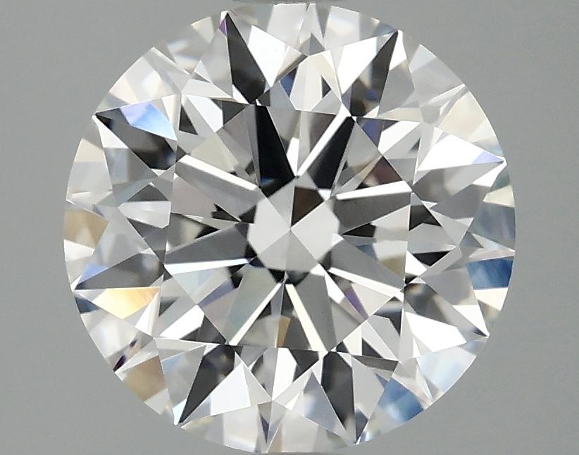 3.09 Carat Round Shaped Ideal Cut VVS2 IGI Certified Lab Grown Diamond