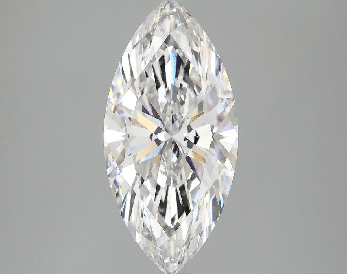 2.01 Carat Marquise Shaped Excellent Cut VVS2 IGI Certified Lab Grown Diamond