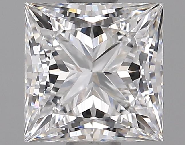 0.92 Carat Princess Shaped Ideal Cut VVS2 IGI Certified Lab Grown Diamond