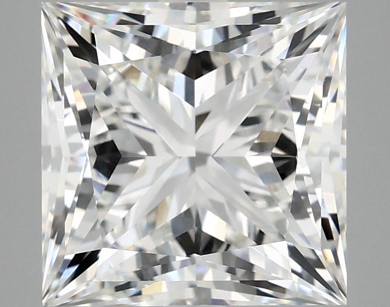 4.85 Carat Princess Shaped Ideal Cut VVS2 IGI Certified Lab Grown Diamond
