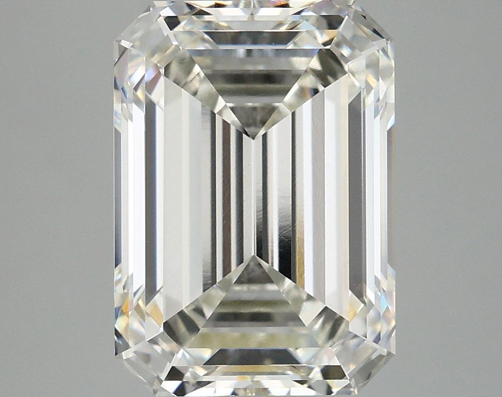5.09 Carat Emerald Shaped Ideal Cut VVS2 IGI Certified Lab Grown Diamond